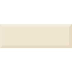 Glass monocolor biselado brillo crema  Настенная