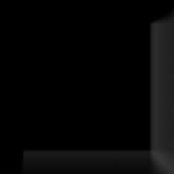 Circle cube mimbre biselado brillo negro  Настенная