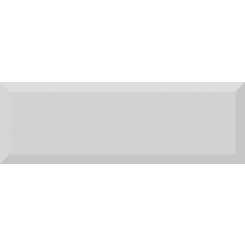 Glass monocolor biselado brillo gris  Настенная