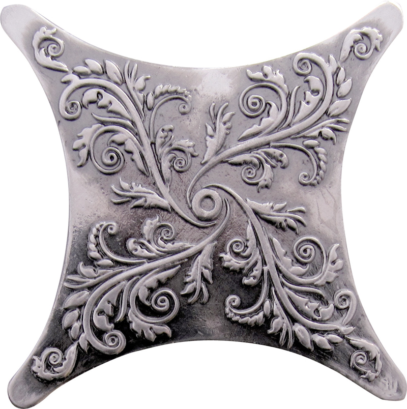 Absolut Keramika Core Estrella Plox Satined 1704 E1 Black Silver Декор