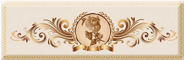 Absolut Keramika Medallion Decor  Flower 04 Декор