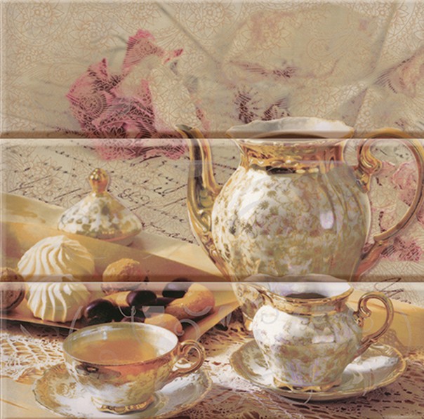 Absolut Keramika Tea Time and Coffee Glass Comp. Tea Time Панно