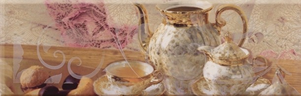 Absolut Keramika Tea Time and Coffee Glass Decor Tea Time 03 Декор